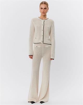 Turner Cotton Structure Cardigan - Jet Stream